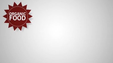 organik gıda meyve Hd animasyon