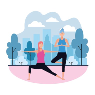 Kadınlar Yoga poses