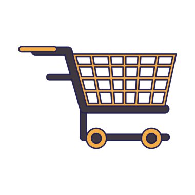 alışveriş konsepti karikatür