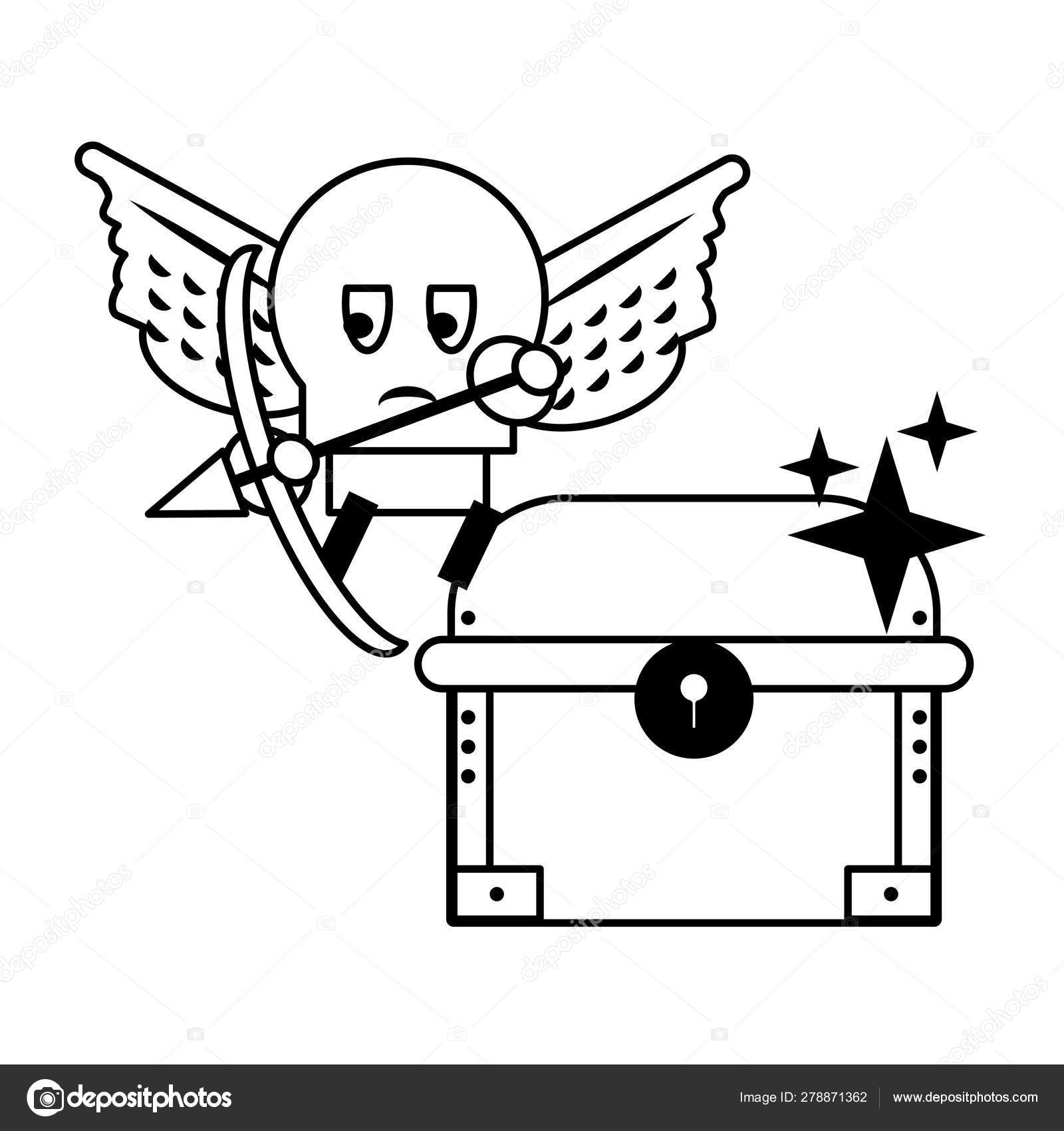Personajes de videojuegos y elementos de dibujos animados en blanco y negro vector, gráfico vectorial © jemastock imagen #278871362 Personajes de videojuegos y elementos de dibujos animados en blanco y negro vector, gráfico vectorial © jemastock imagen #278871362