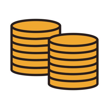 Paralar yığılmış sembolü