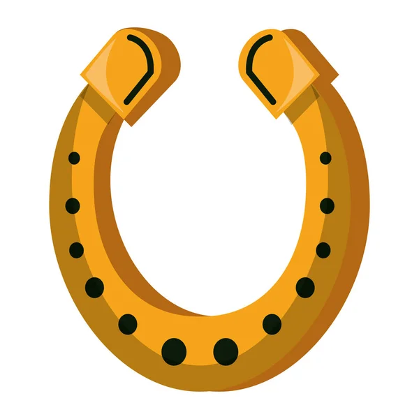 Horseshoe irlandzki symbol — Wektor stockowy