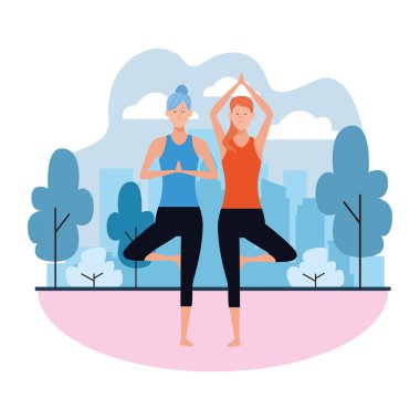 Kadınlar Yoga poses