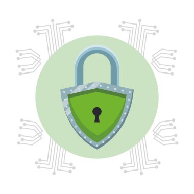 Asma kilit güvenlik sistemi