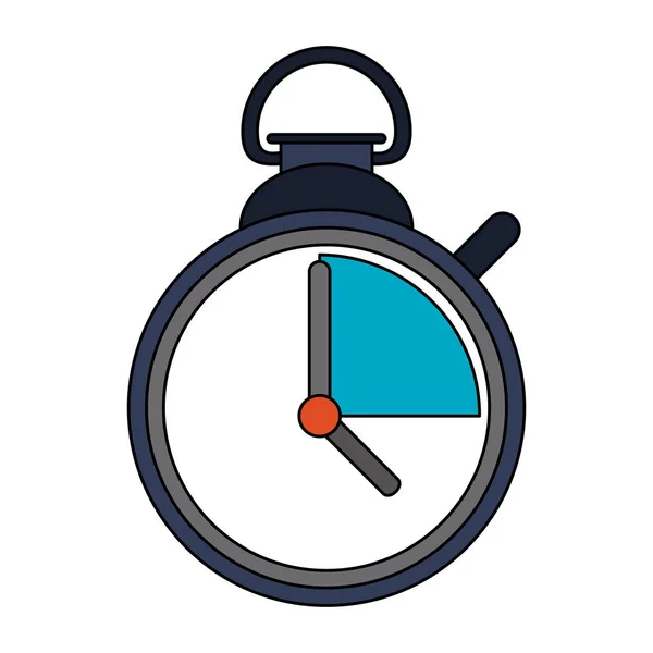 Timer Chronometer Symbol isolierte Karikatur — Stockvektor