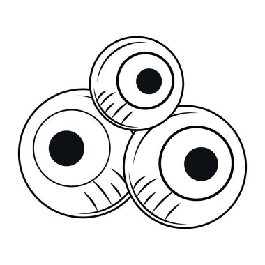 Cadılar Bayramı korkunç karikatür