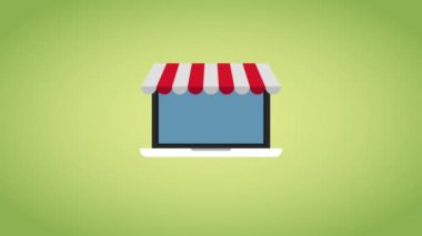 Sağlıklı gıda online sipariş Hd animasyon