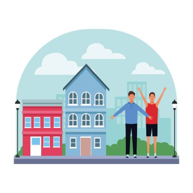 Erkekler avatar çizgi film karakteri