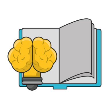 bilgi eğitimi kavramı karikatür