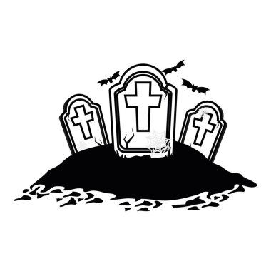 Cadılar Bayramı korkunç karikatür