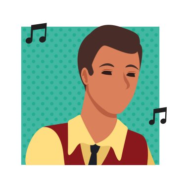 Man avatar çizgi film karakteri