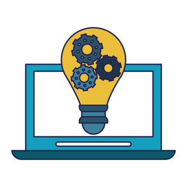 İş takım çalışması işçileri avatar mavi çizgiler