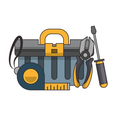 araçları toplama atölye simgeleri karikatür ayarlamak