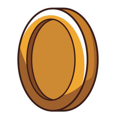 Sikke video oyunu eleman karikatür