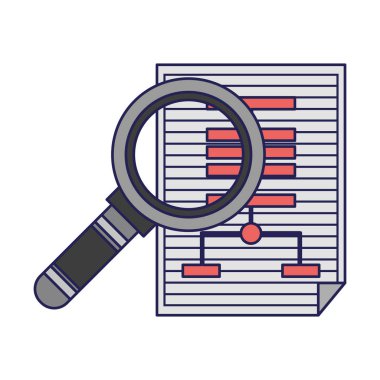 Büyüteç karikatür