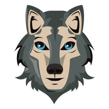 Kurt yüz serin kroki