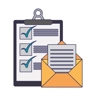 İş iletişimi teknolojisi mavi hatlar