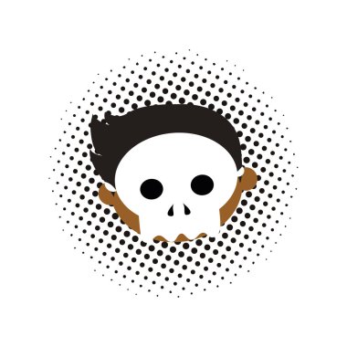 Halloween kostüm ile çocuk