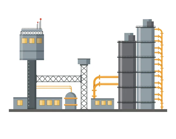 石油機械工場 — ストックベクタ