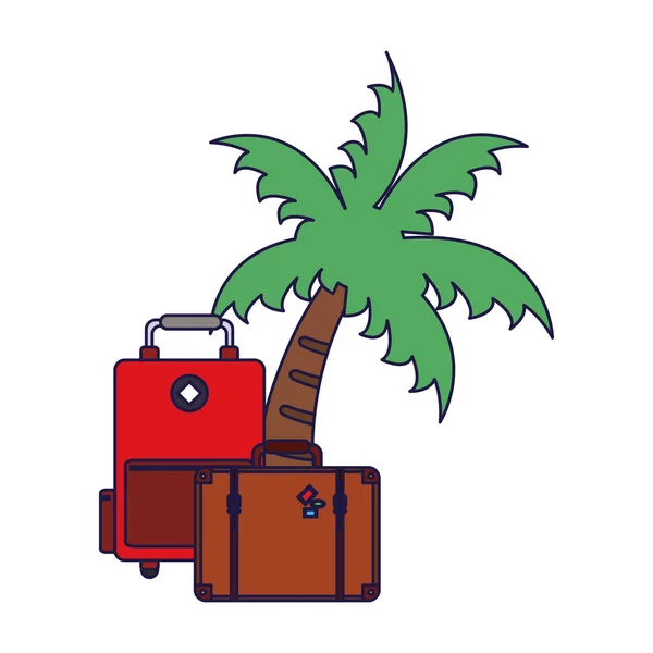 Concept vacances et voyages — Image vectorielle