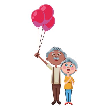 Sevimli dedesi çift