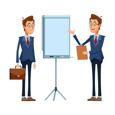 evrak çantası ile işadamları