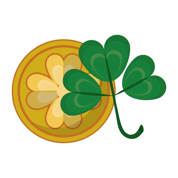 Saint patrick day irish celebration — Stock Vector
