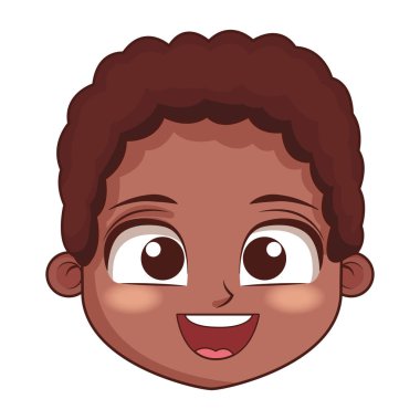 Çocuk yüz çizgi film