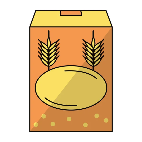 Icono de harina de trigo — Vector de stock