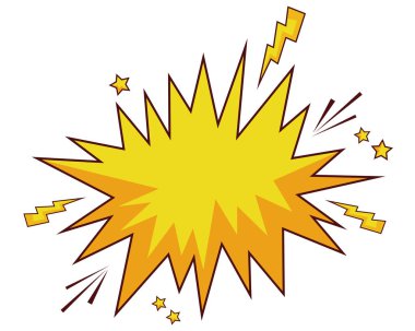 biçimsiz konuşma balonu