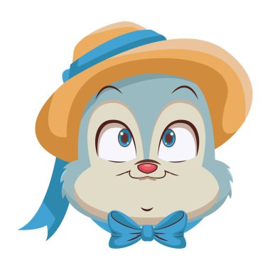 tavşan yüzü karikatür