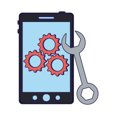 Akıllı telefon teknik destek mavi hatları