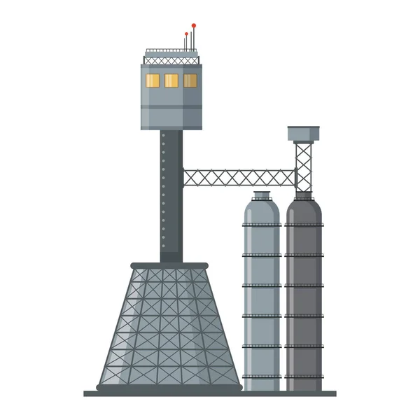 Továrna na ropné stroje — Stockový vektor