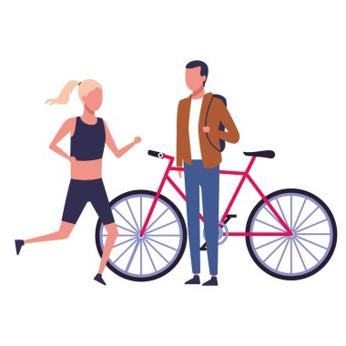 Çift paylaşım zamanı karikatür