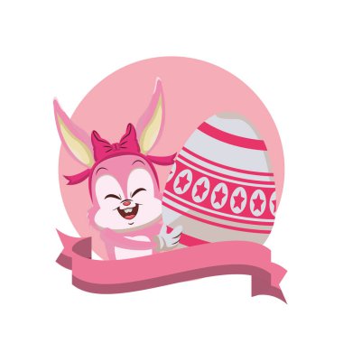 Paskalya yumurtaları hokkabazlık tavşan