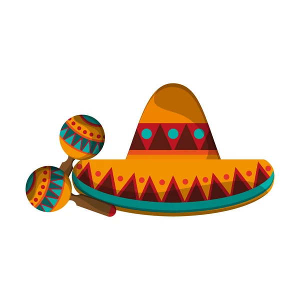 Mexico culture cartoons — Stock Vector