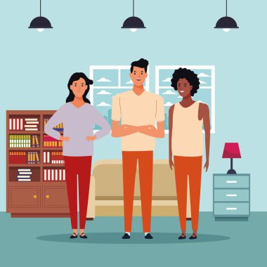 insan grubu avatar çizgi film karakteri