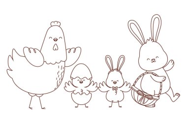 Mutlu çiftlik hayvanları anahat