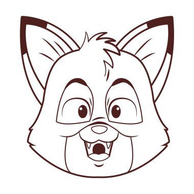 Şirin tilki çizgi filmi.