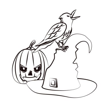 Halloween korkunç çizgi film