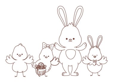 Mutlu çiftlik hayvanları anahat