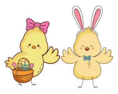 Mutlu çiftlik hayvanları karikatür