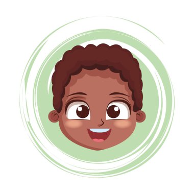 Çocuk yüz çizgi film