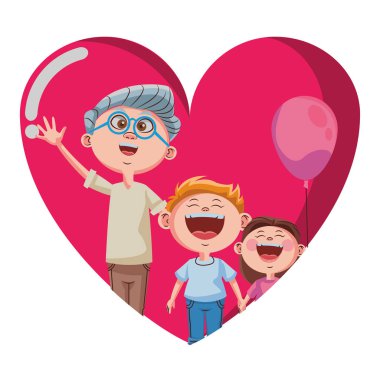 Büyükanne ve büyükbabalar ve torunlar