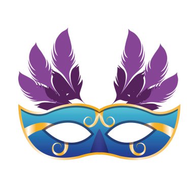 Tüyleriyle maske