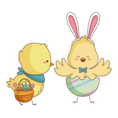 Mutlu çiftlik hayvanları karikatür