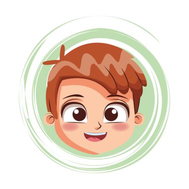 Çocuk yüz çizgi film