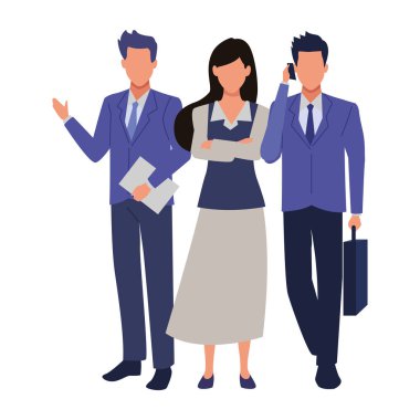 Araçları ile Yönetici iş çalışanları