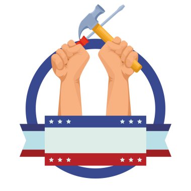 İnşaat işçileri el ele alet tutuyor