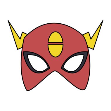 süper kahraman komik retro karikatür